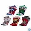 Bioworld Marvel: Chibi Avengers - 5 Pair Ankle Socks Merch
