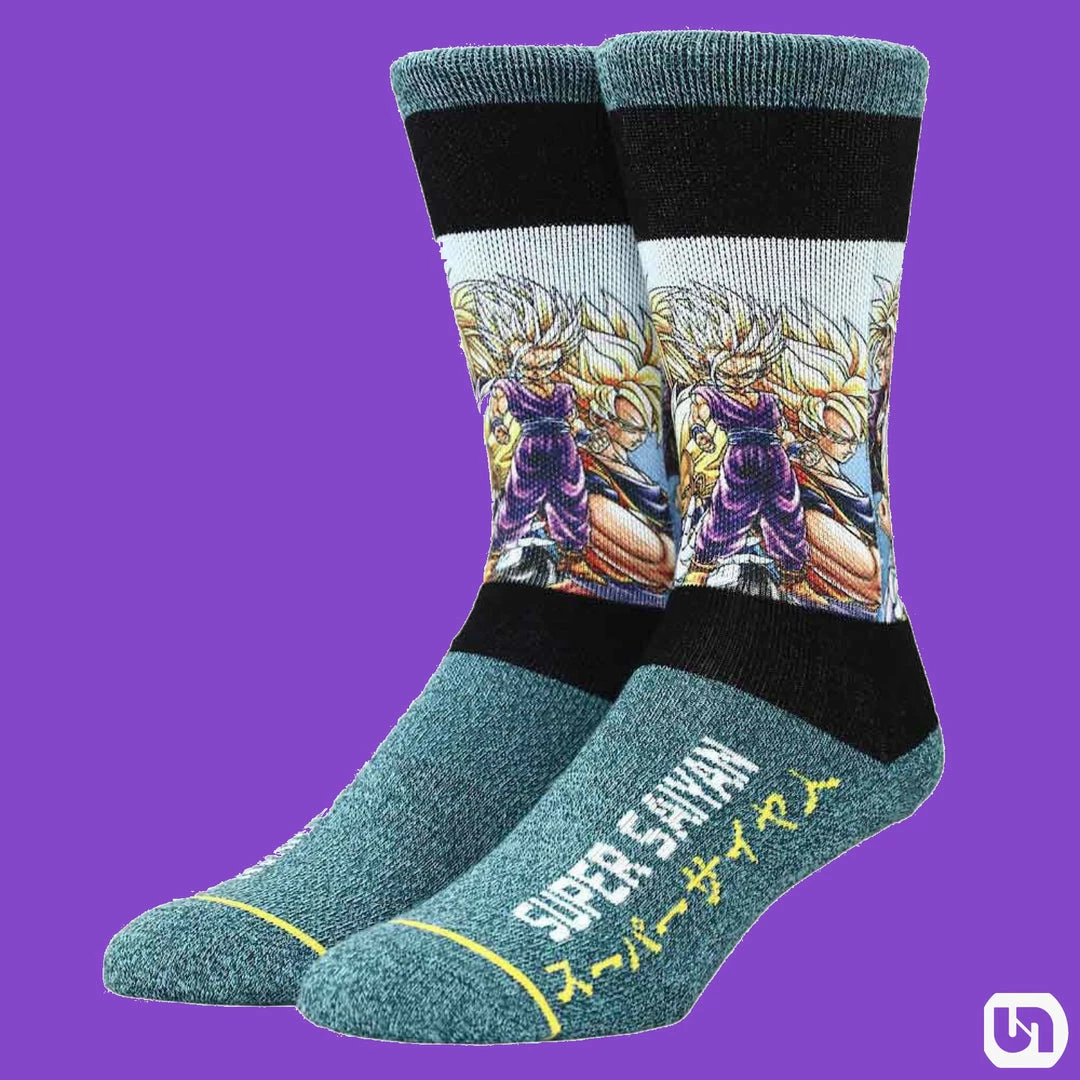 Coupon π Bioworld Dragon Ball Z: Super Saiyan - Crew 𧦠Socks π 3 Bioworld Dragon Ball Z: Super Saiyan - Crew Socks