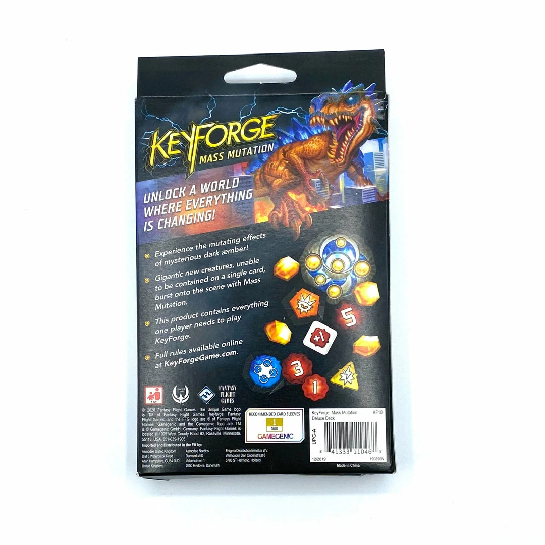 Best Pirce β€οΈ Fantasy Flight Games KeyForge Mass Mutation: Deluxe Archon Deck TCGs π₯° 4 Fantasy Flight Games KeyForge Mass Mutation: Deluxe Archon Deck TCGs