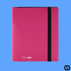 Ultra Pro: Eclipse 4-Pocket Pro-Binder - Hot Pink Supplies