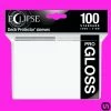 Ultra Pro: Eclipse PRO Gloss Deck Protector Sleeves - White 100ct Supplies