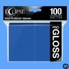Supplies Ultra Pro: Eclipse PRO Gloss Deck Protector Sleeves - Blue 100ct