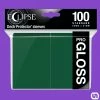 Supplies Ultra Pro: Eclipse PRO Gloss Deck Protector Sleeves - Green 100ct