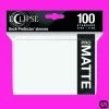 Supplies Ultra Pro: Eclipse PRO Matte Deck Protector Sleeves - White 100ct
