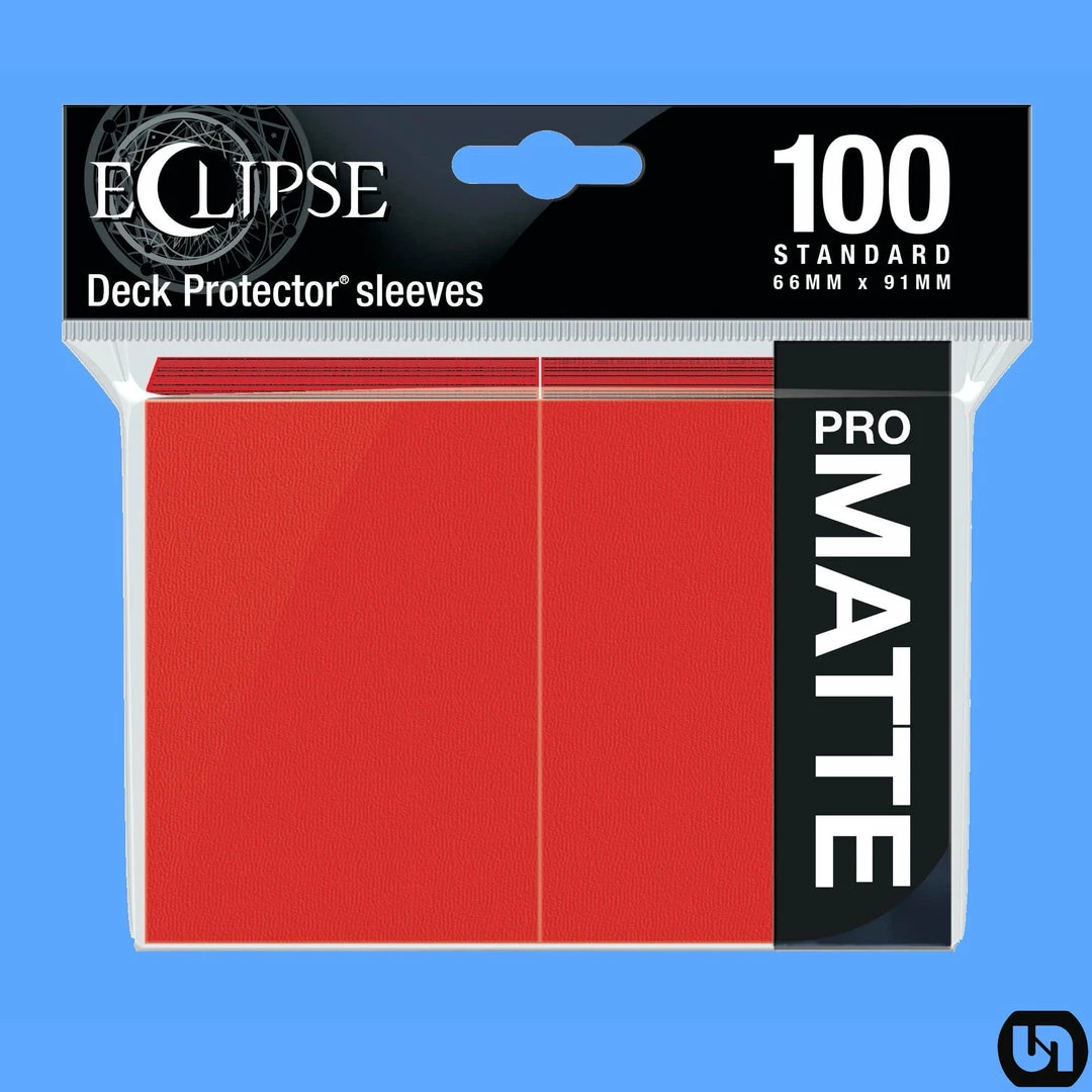 Best deal π Supplies Ultra Pro: Eclipse PRO Matte Deck Protector Sleeves - Red 100ct π₯° 3 Supplies Ultra Pro: Eclipse PRO Matte Deck Protector Sleeves - Red 100ct