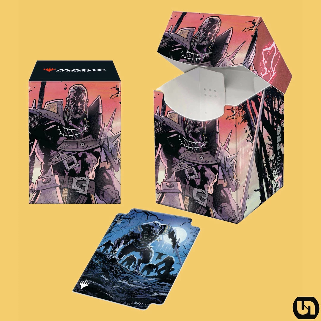 Brand new π Magic: The Gathering Ultra Pro: Magic The Gathering - PRO 100+ Deck Box-Innistrad Midnight Hunt, Tovolar Dire Overlord 𧨠3 Magic: The Gathering Ultra Pro: Magic The Gathering - PRO 100+ Deck Box-Innistrad Midnight Hunt, Tovolar Dire Overlord