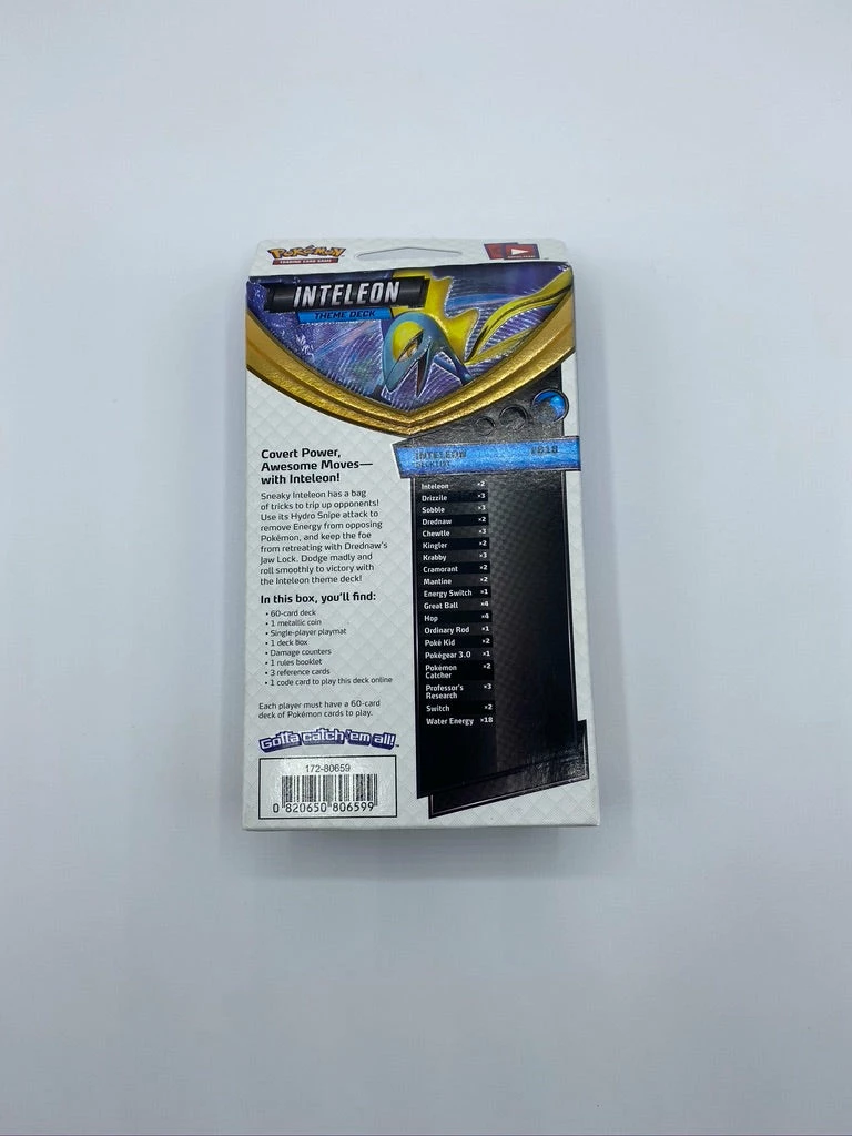 Best deal β¨ TCGs Pokemon TCG: Sword & Shield Inteleon Theme Deck π€© 4 TCGs Pokemon TCG: Sword & Shield Inteleon Theme Deck