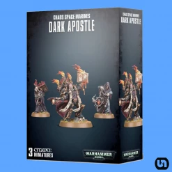 Games Workshop Warhammer: 40,000 - Chaos Space Marines-Dark Apostle Miniatures