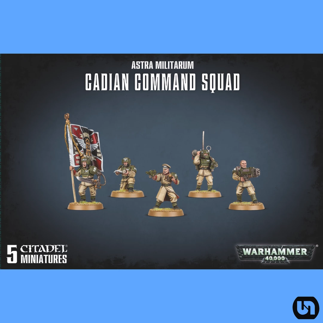 Wholesale π€© Games Workshop Miniatures Warhammer: 40,000 - Astra Militarium-Cadian Command Squad π 3 Games Workshop Miniatures Warhammer: 40,000 - Astra Militarium-Cadian Command Squad