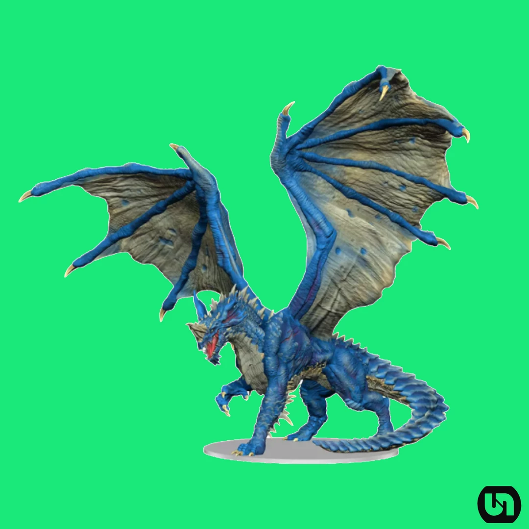 Brand new β Wizkids Dungeons & Dragons: Icons Of The Realms - Adult Blue Dragon Premium Figure Miniatures π 3 Wizkids Dungeons & Dragons: Icons Of The Realms - Adult Blue Dragon Premium Figure Miniatures