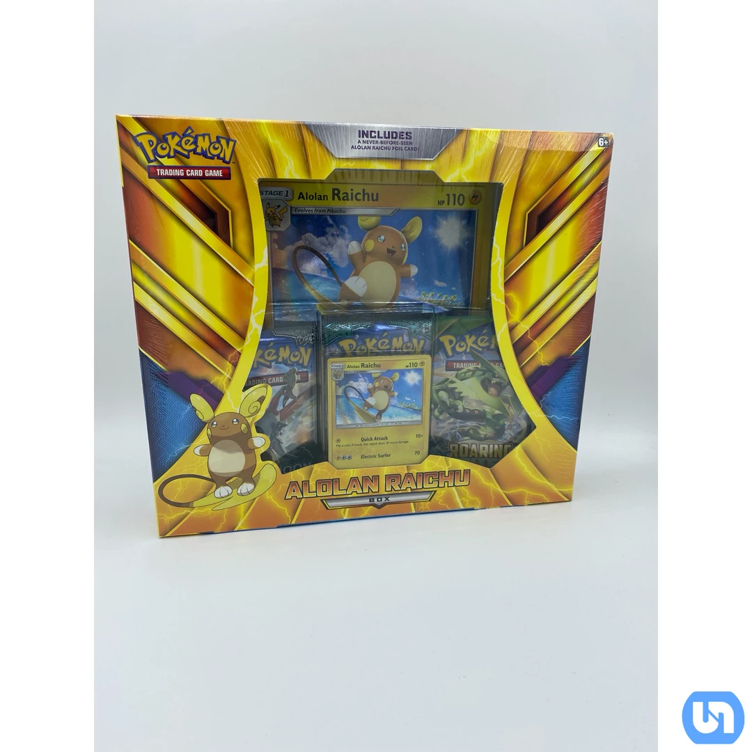 Cheap ⌛ TCGs Pokemon TCG: Alolan Raichu Box 🥰 3 TCGs Pokemon TCG: Alolan Raichu Box