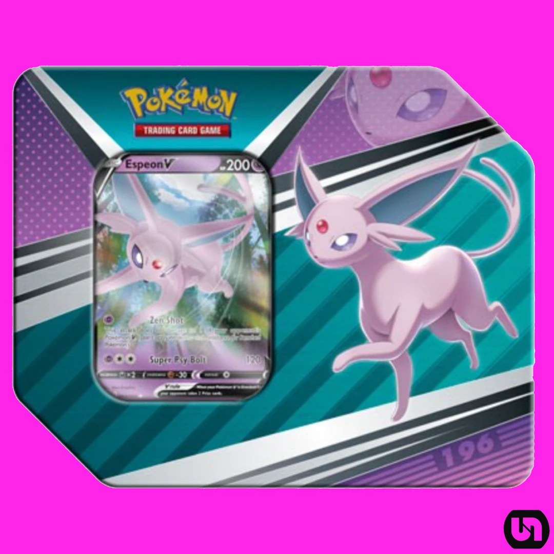 Deals π― Pokemon TCG: V Heroes Tin - Espeon V π 3 Pokemon TCG: V Heroes Tin - Espeon V