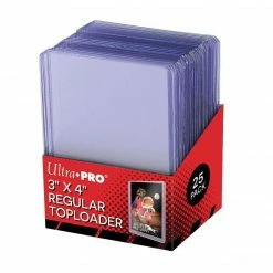 Ultra Pro: 3"x4" Regular Toploader (25pk) - Clear Supplies
