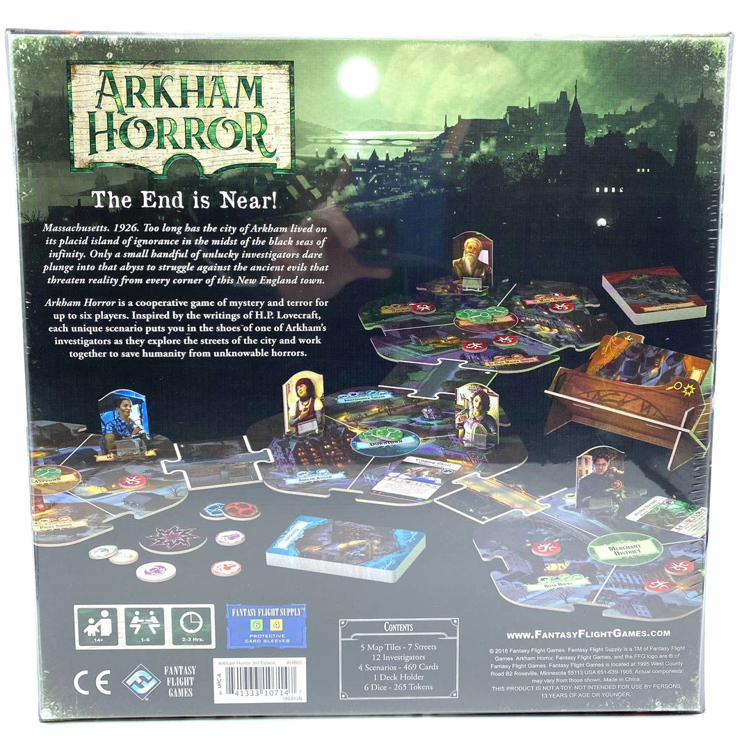 Wholesale π Fantasy Flight Games Arkham Horror: Third Edition Board Games π€© 4 Fantasy Flight Games Arkham Horror: Third Edition Board Games