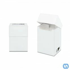 Ultra Pro: PRO 80+ Deck Box - White Supplies