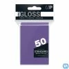 Supplies Ultra Pro: PRO Gloss Deck Protector Sleeves - Flat Purple 50ct