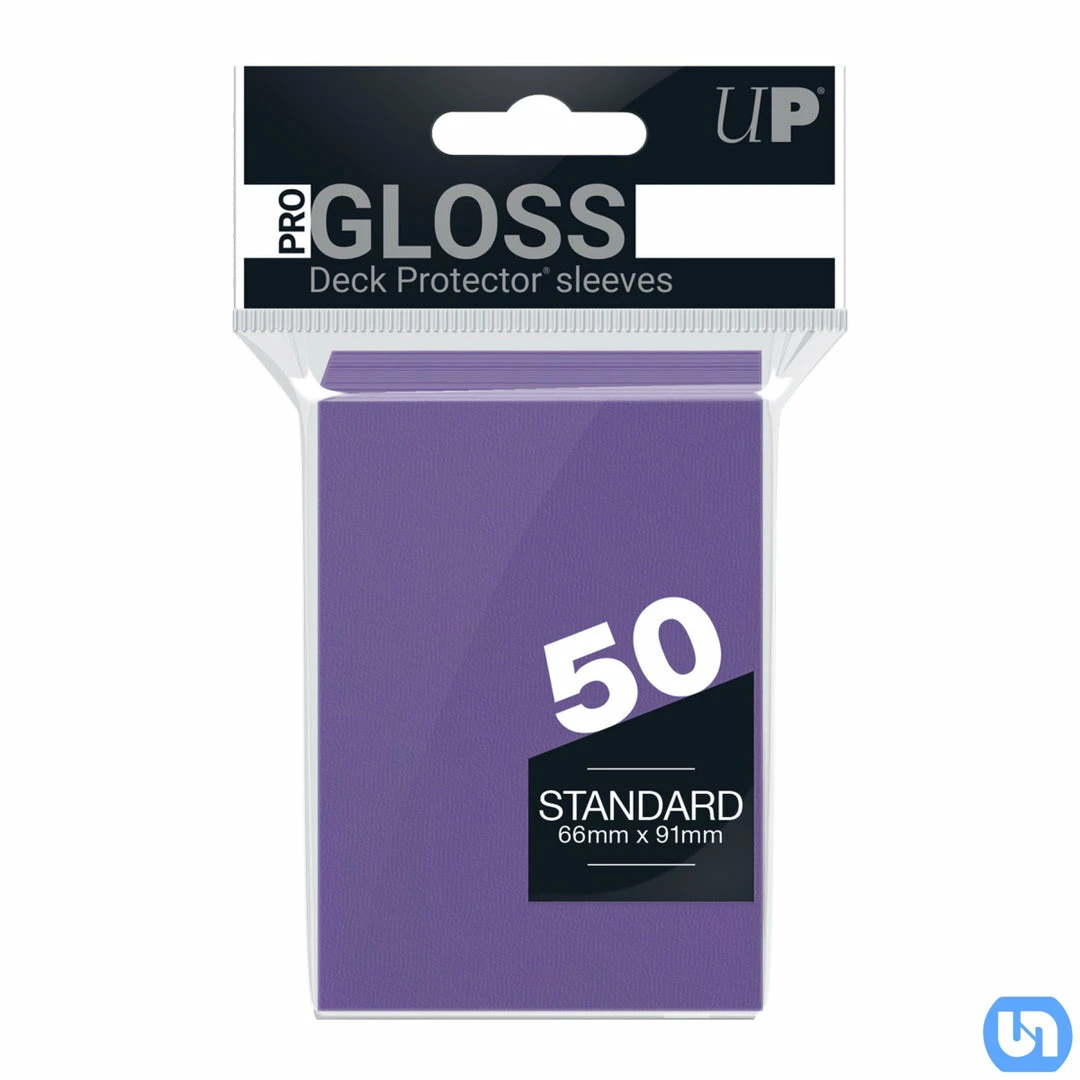 Promo βοΈ Supplies Ultra Pro: PRO Gloss Deck Protector Sleeves - Flat Purple 50ct π₯° 3 Supplies Ultra Pro: PRO Gloss Deck Protector Sleeves - Flat Purple 50ct