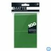 Ultra Pro: PRO Matte Deck Protector Sleeves - Green 100ct