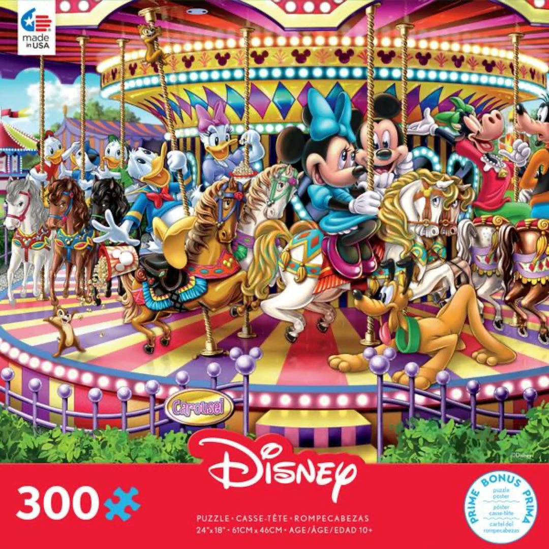 Best deal π₯° CEACO Company Disney: Carousel 300pc Puzzle Toys & Figures π 3 CEACO Company Disney: Carousel 300pc Puzzle Toys & Figures