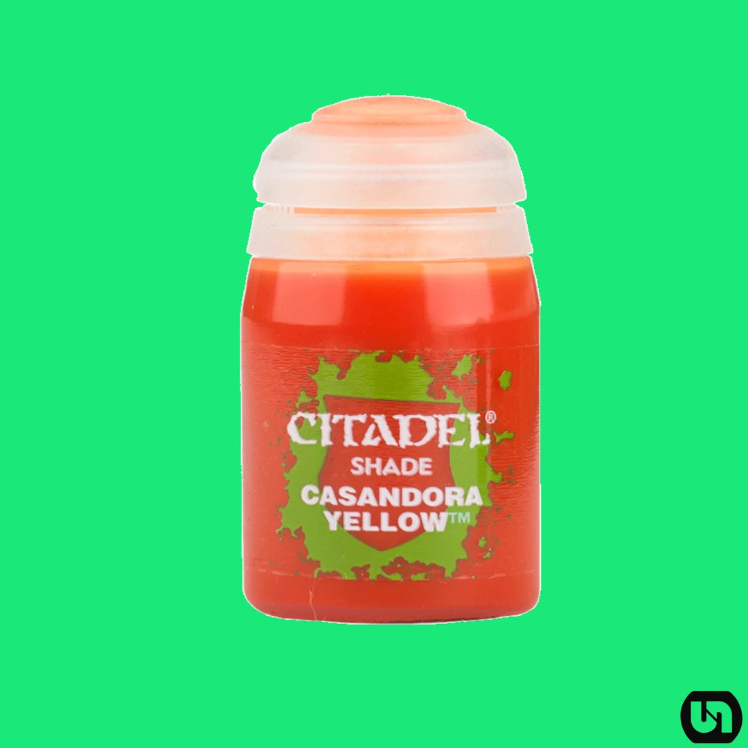 Flash Sale ⌛ Games Workshop Warhammer: Citadel Colour - Shade - Casandora Yellow Miniatures ⭐ 3 Games Workshop Warhammer: Citadel Colour - Shade - Casandora Yellow Miniatures