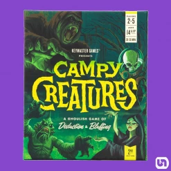Keymaster Games Board Games Campy Creatures 2nd Edition