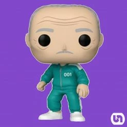 Funko POP Television: Squid Game - Player 001- Oh Ll-nam Toys & Figures