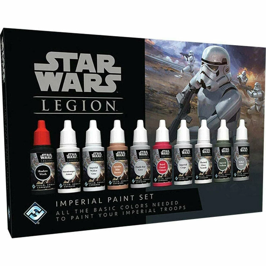 Cheapest π― Fantasy Flight Games Miniatures Star Wars: Legion - Imperial Paint Set π€© 3 Fantasy Flight Games Miniatures Star Wars: Legion - Imperial Paint Set