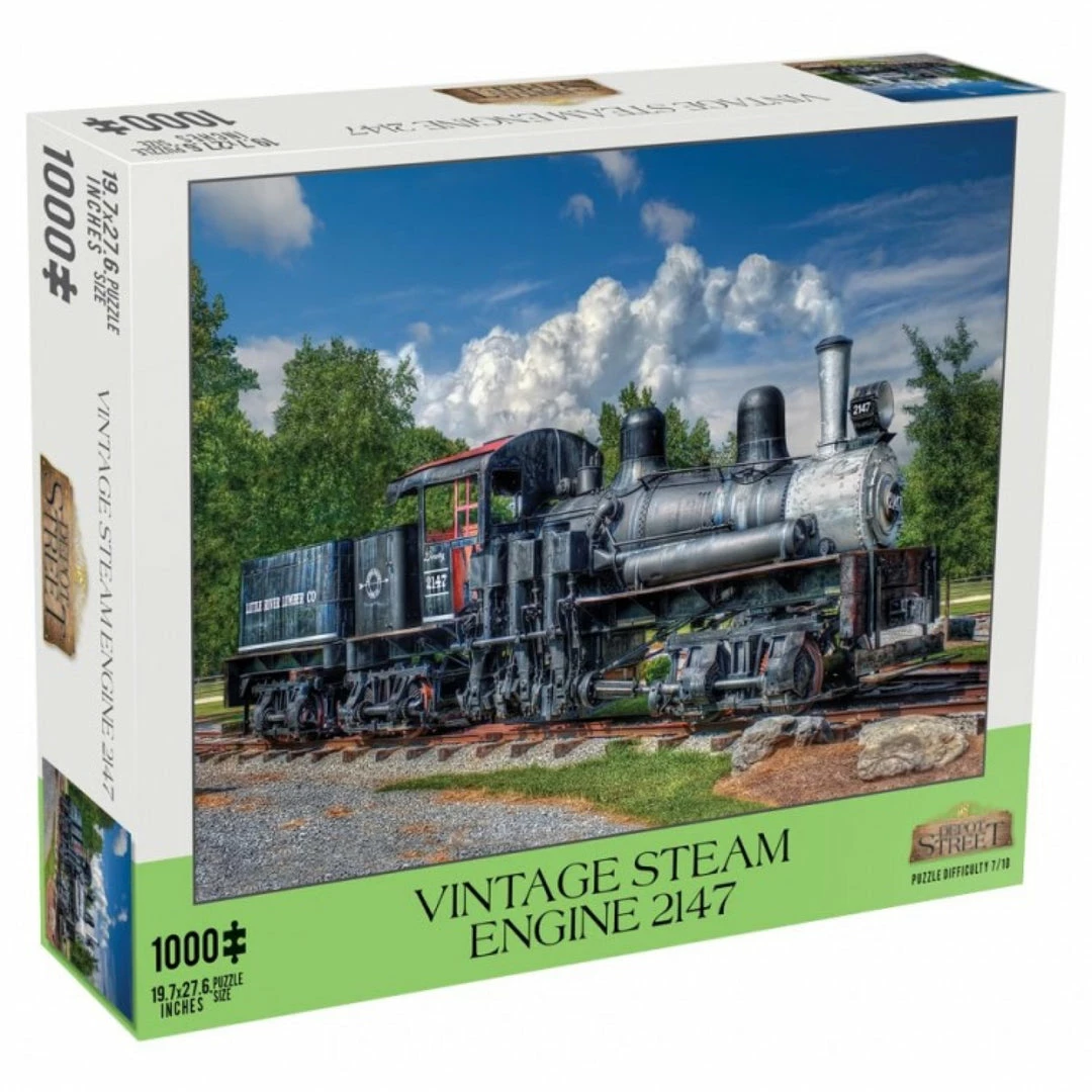 Coupon π MCHEZO Vintage Steam Engine 1000pc Puzzle π 3 MCHEZO Vintage Steam Engine 1000pc Puzzle