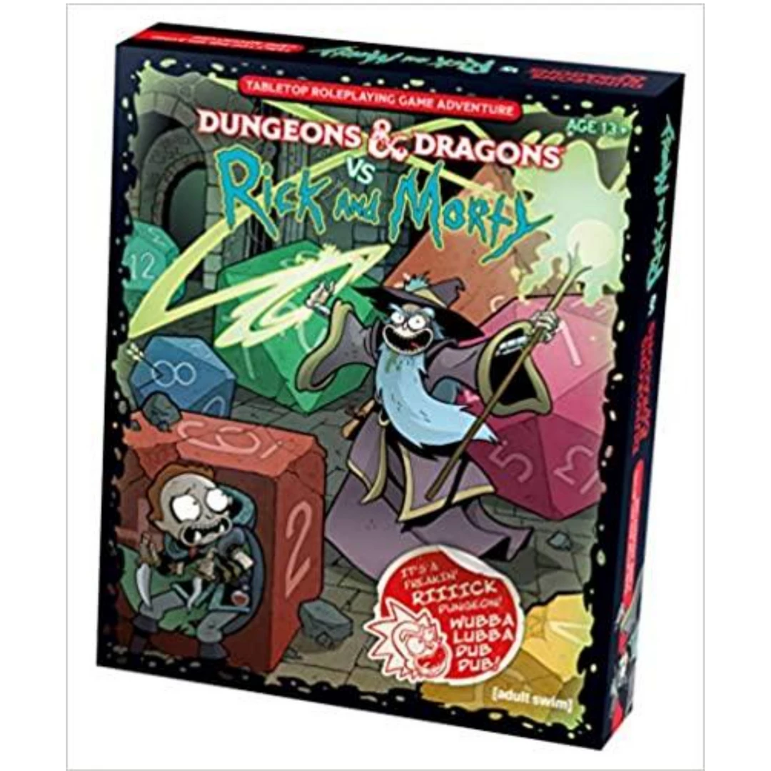 Promo π― Wizards Of The Coast Dungeons & Dragons VS. Rick And Morty β 3 Wizards Of The Coast Dungeons & Dragons VS. Rick And Morty
