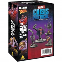 Atomic Mass Games Marvel Crisis Protocol: Magneto & Toad Miniatures