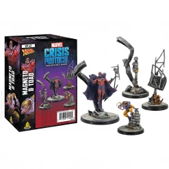 Atomic Mass Games Marvel Crisis Protocol: Magneto & Toad Miniatures