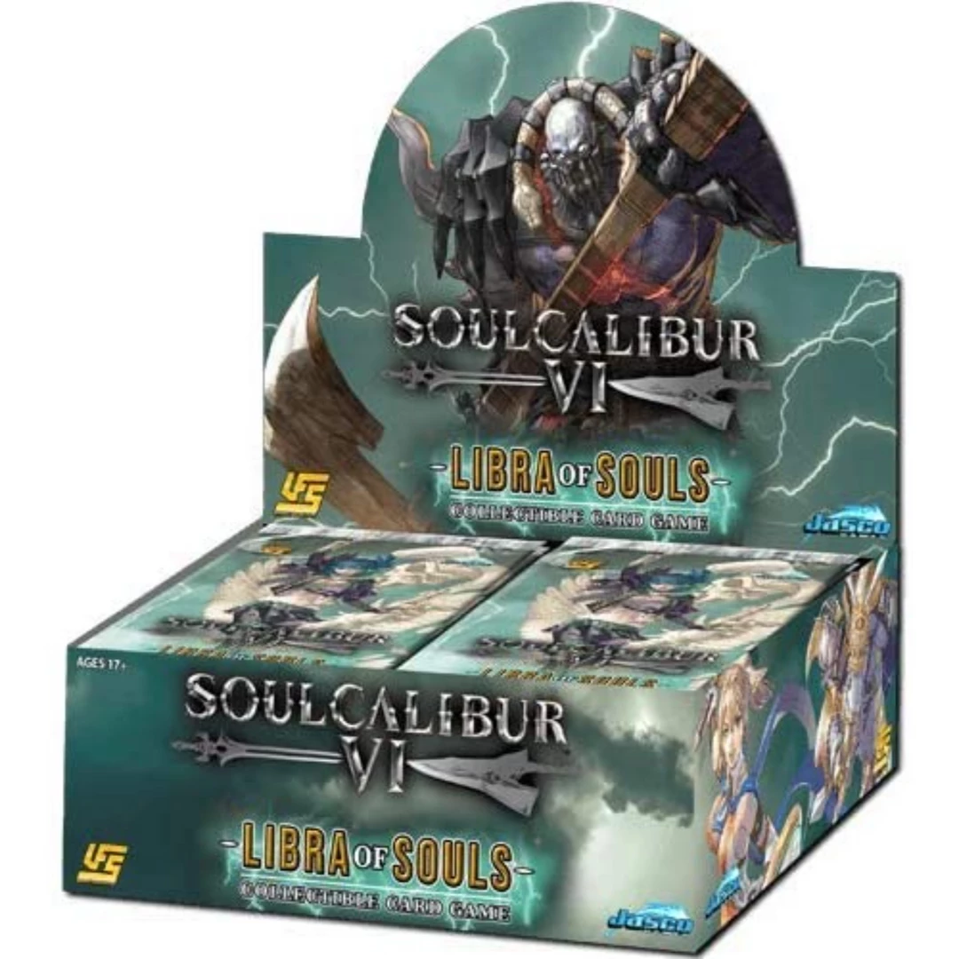 Promo π₯ Jasco Games SoulCalibur VI CCG: Libra Of Souls Booster Box TCGs π― 3 Jasco Games SoulCalibur VI CCG: Libra Of Souls Booster Box TCGs