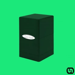 Ultra Pro: Hi Gloss Satin Tower - Emerald Supplies