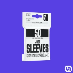 Just Sleeves: Standard Card Game Sleeves 50ct - Black