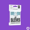 New ๐ Just Sleeves: Standard Card Game Sleeves 50ct - Clear Supplies ๐ 1 Just Sleeves: Standard Card Game Sleeves 50ct - Clear Supplies