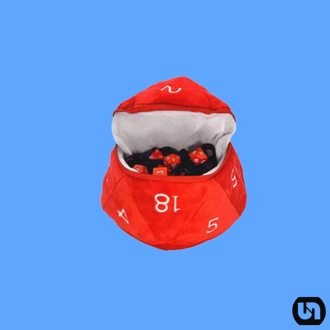 Deals β Plushies Ultra Pro: Dice Bag Plush D20 - Red/White π 3 Plushies Ultra Pro: Dice Bag Plush D20 - Red/White