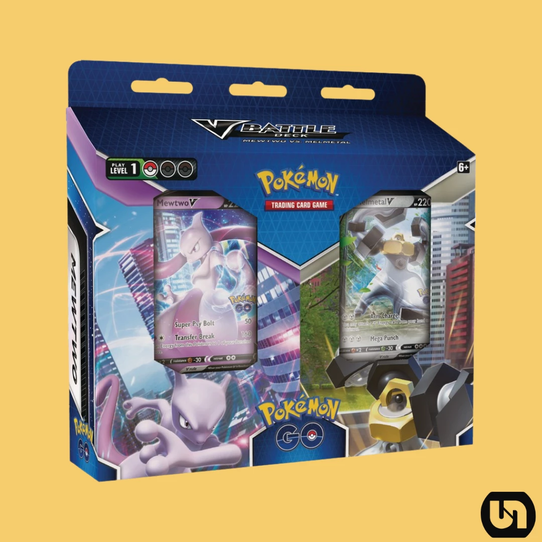 Best deal 🥰 Pokemon TCG: Pokemon GO V Battle Deck - Mewtwo VS. Melmetal 😍 3 Pokemon TCG: Pokemon GO V Battle Deck - Mewtwo VS. Melmetal