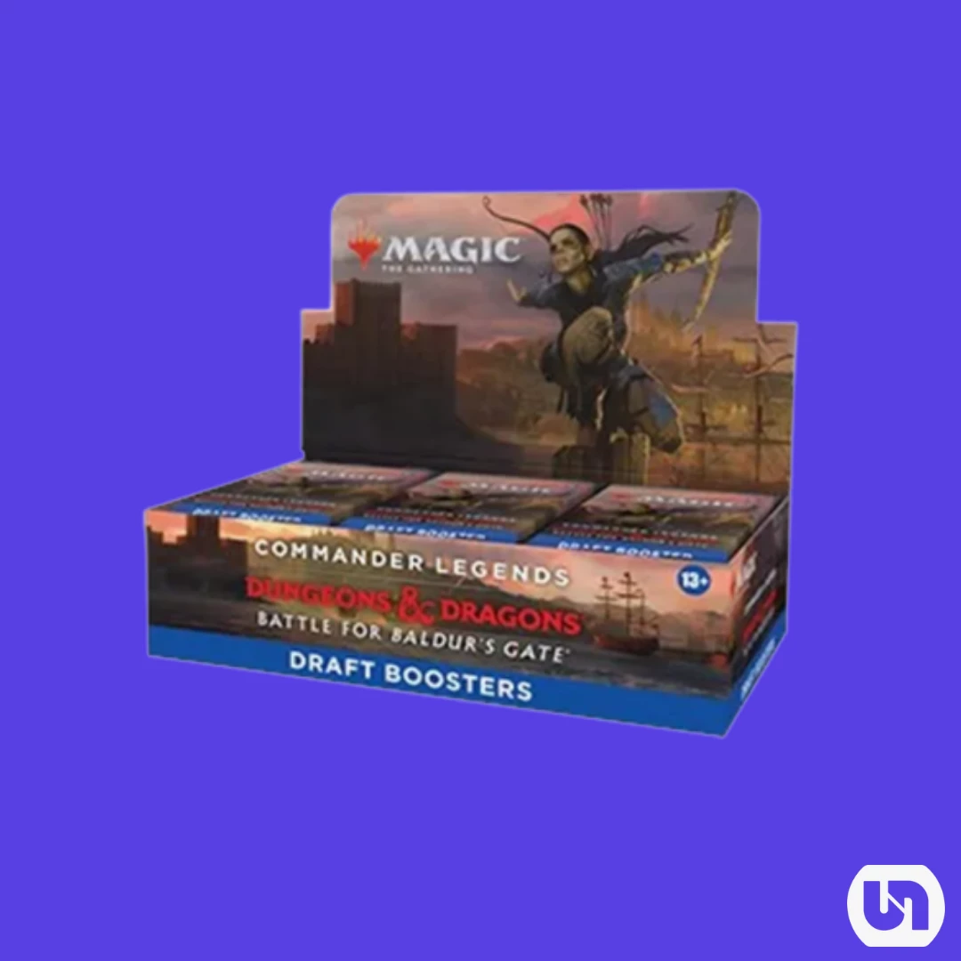 New π₯ Wizards Of The Coast Magic The Gathering: Dungeons & Dragons - Commander Legends-Battle For Baldur's Gate Draft Booster Box 𧨠3 Wizards Of The Coast Magic The Gathering: Dungeons & Dragons - Commander Legends-Battle For Baldur's Gate Draft Booster Box