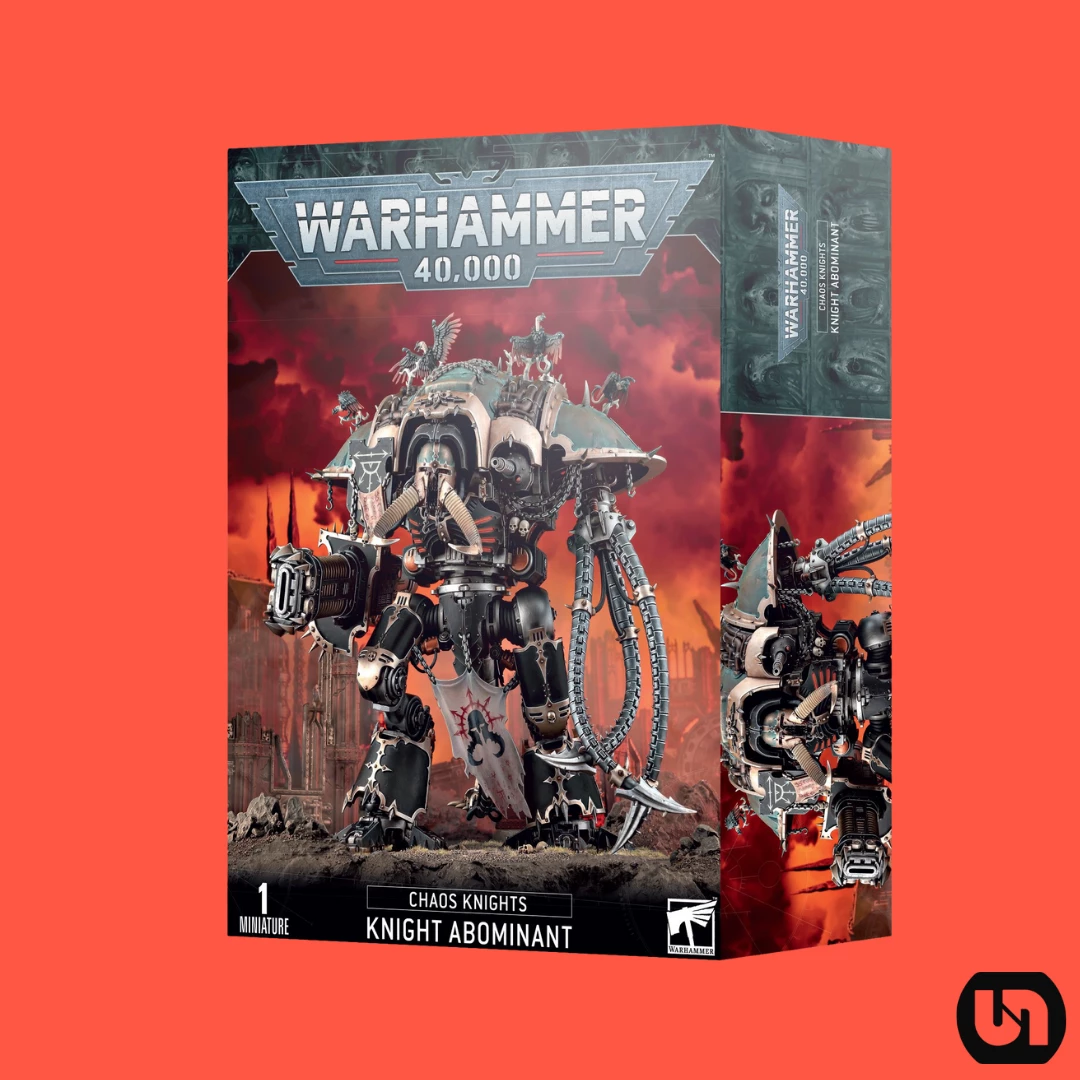 New ๐ Games Workshop Warhammer: 40,000 - Chaos Knights-Knight Abominant โค๏ธ 3 Games Workshop Warhammer: 40,000 - Chaos Knights-Knight Abominant