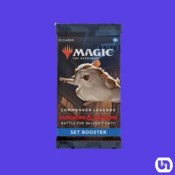 Wizards Of The Coast Magic The Gathering: Dungeons & Dragons - Commander Legends-Battle For Baldur's Gate Set Booster Pack