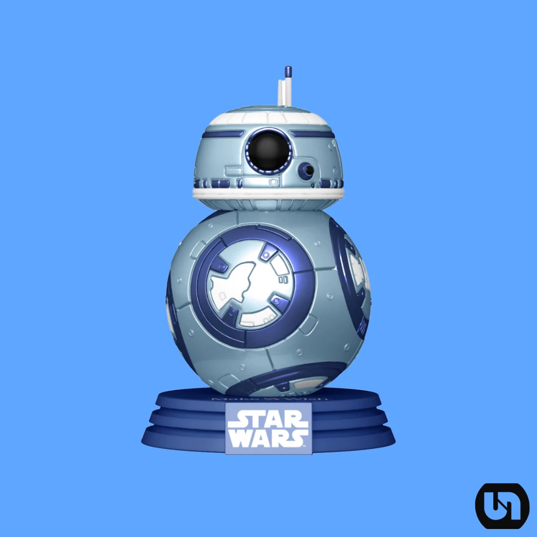 New π Funko POP! With Purpose: Star Wars - BB-8 Make-A-Wish (Metallic) π 3 Funko POP! With Purpose: Star Wars - BB-8 Make-A-Wish (Metallic)