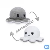 Best Pirce π€© Teeturtle Toys & Figures Reversible Octopus: White & Gray Plush π₯ 1 Teeturtle Toys & Figures Reversible Octopus: White & Gray Plush