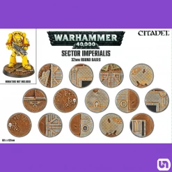 Games Workshop Citadel: Sector Imperialis 32mm Round Bases