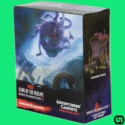 Wizkids Dungeons & Dragons: Icons Of The Realms - Monster Menagerie II-Incentive Adventurer's Camp Miniatures