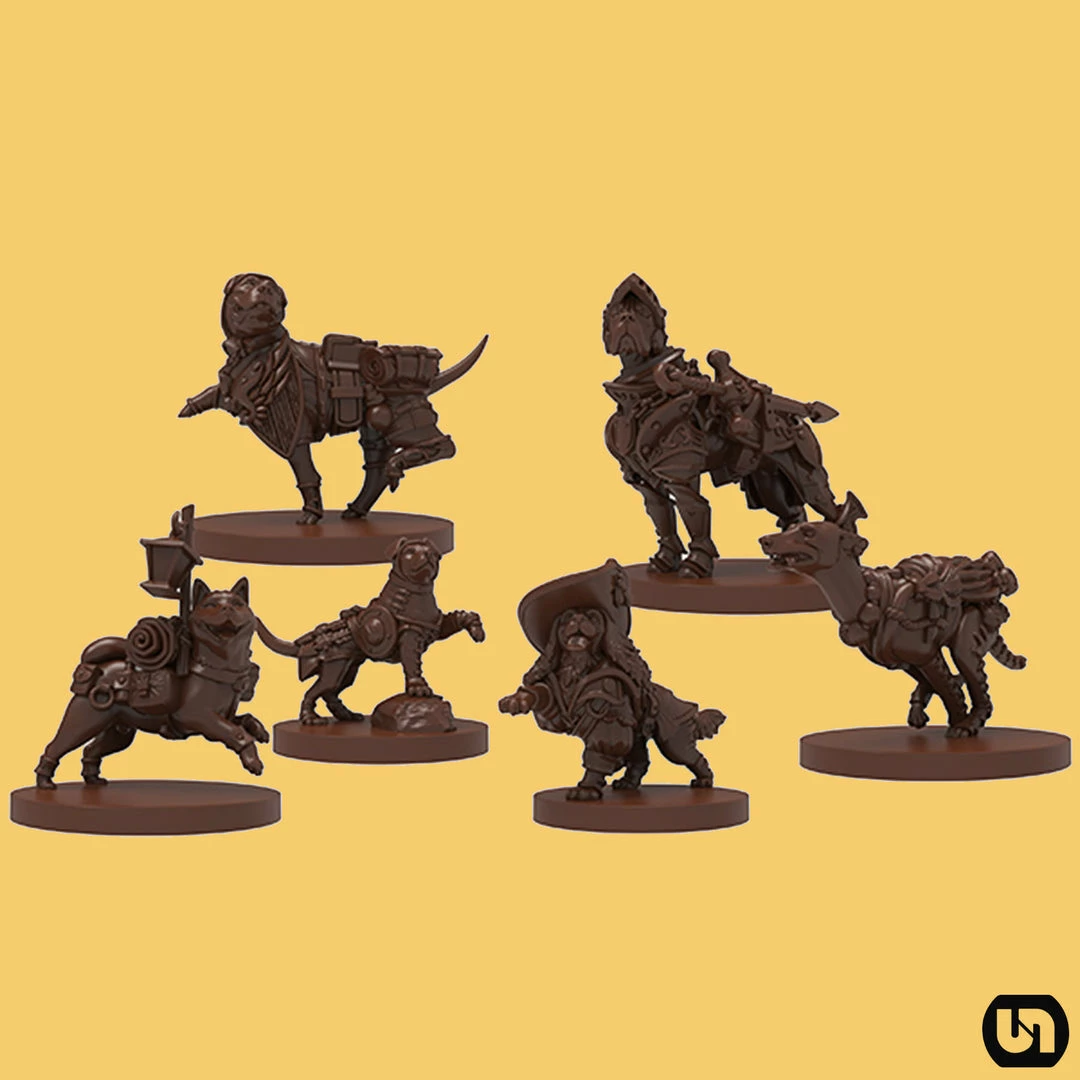 Best Pirce ๐งจ Steamforged Games LTD Miniatures Animal Adventures: Tales Of Dungeons & ๐ฆฎ Doggies - Adventures Unleashed, Volume 3 โ๏ธ 4 Steamforged Games LTD Miniatures Animal Adventures: Tales Of Dungeons & Doggies - Adventures Unleashed, Volume 3