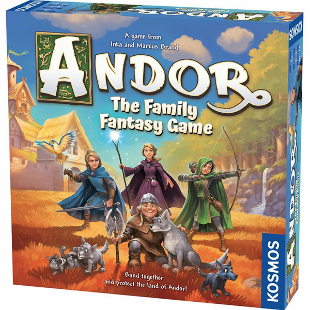 Brand new π Thames & Kosmos Andor: The Family Fantasy Game Board Games 𧨠3 Thames & Kosmos Andor: The Family Fantasy Game Board Games