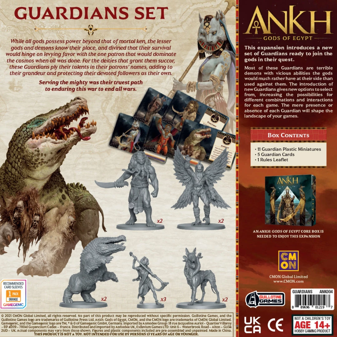 Cheapest βοΈ CMON Global Limited Ankh: Gods Of Egypt - Guardians Set Board Games π 4 CMON Global Limited Ankh: Gods Of Egypt - Guardians Set Board Games
