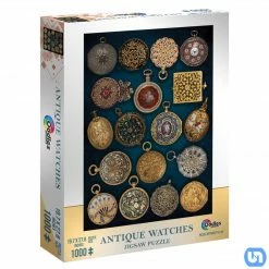MCHEZO Puzzle: Antique Watches 1000pc