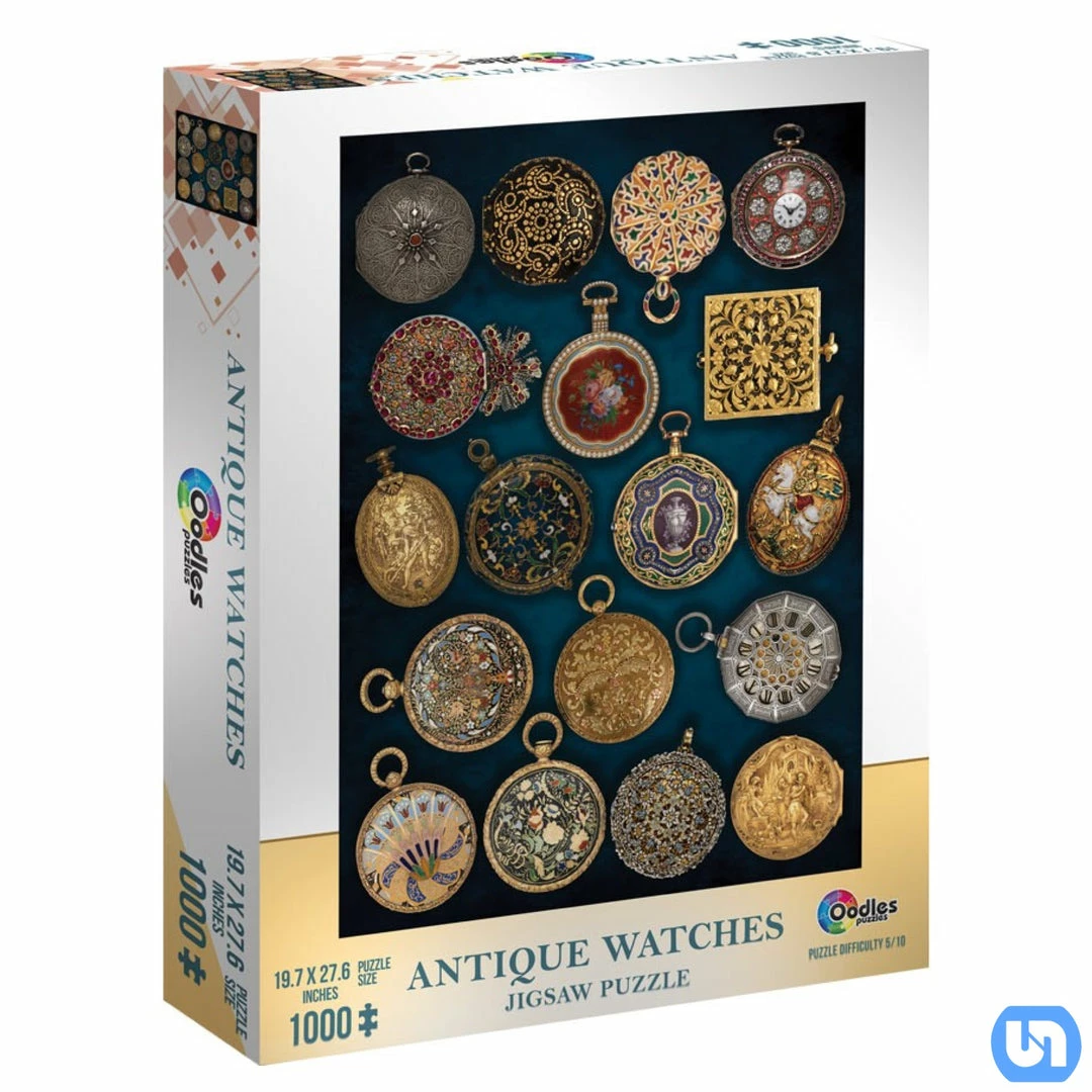 Discount π MCHEZO Puzzle: Antique β Watches 1000pc π 3 MCHEZO Puzzle: Antique Watches 1000pc