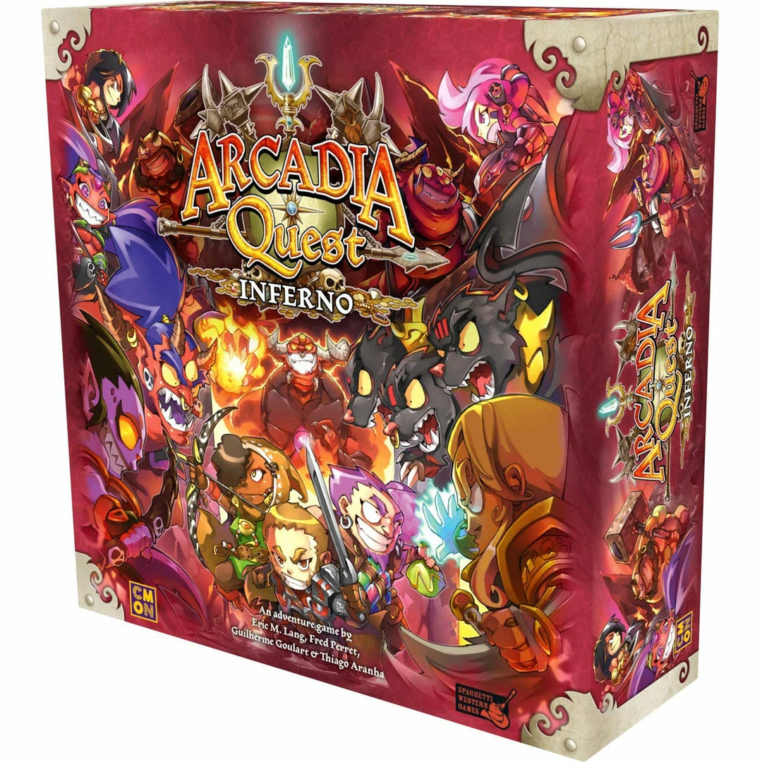 Hot Sale π CMON Global Limited Arcadia Quest: Inferno Board Games π 3 CMON Global Limited Arcadia Quest: Inferno Board Games